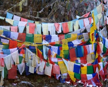 Buddhist Prayer Flags, Bhutan