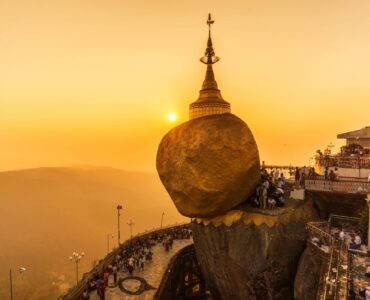 Golden Rock, Burma | Tailor-made tours to Burma | Mills Potter