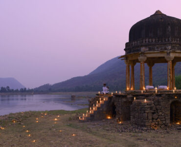 AmanBagh Dinner at Small Chhatri Honeymoon