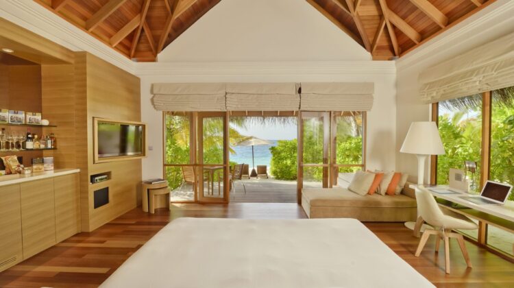 Huvafen Fushi Beach Bungalow with Pool Maldives
